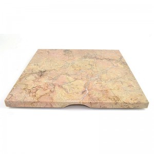 Nature Home Decor Sahara Beige Marble Cheese Board NTX1334